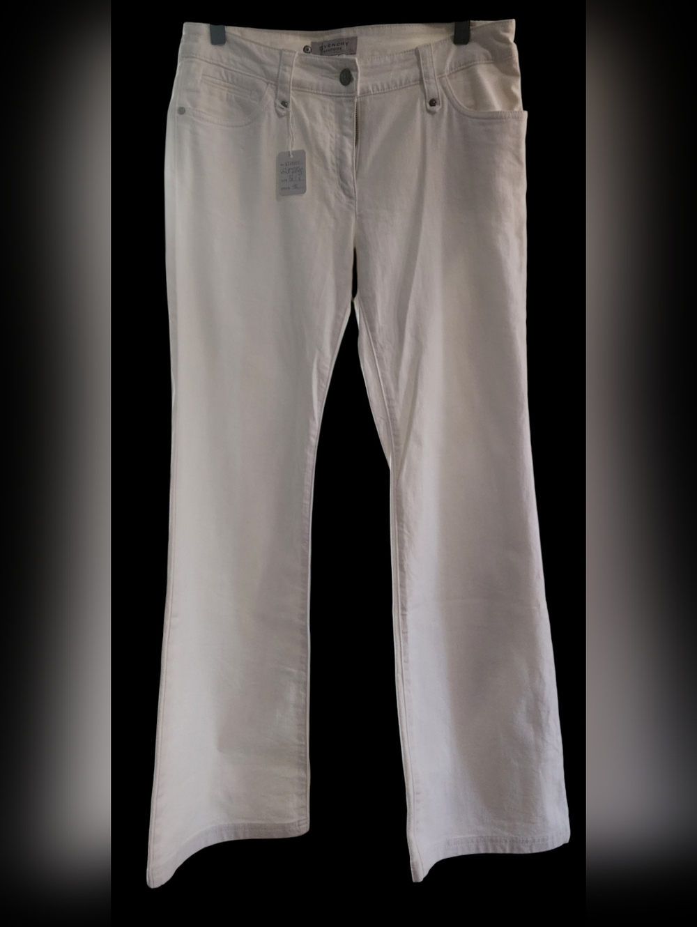 Givenchy White Denim Jeans Sz EU 38 US 8